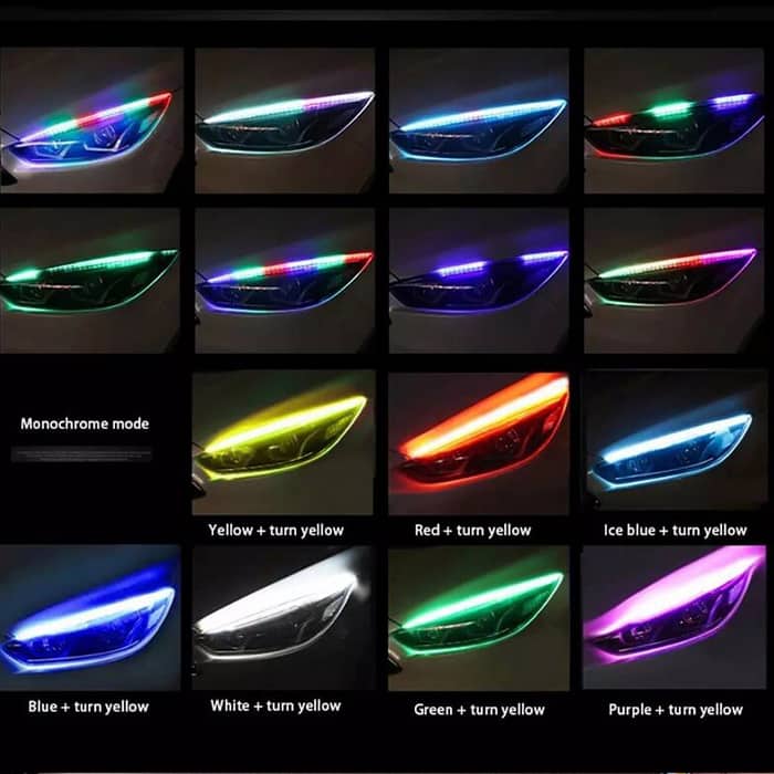 AngelLux, bandă autoadezivă cu lumini LED (set de 2 buc) - Image 10
