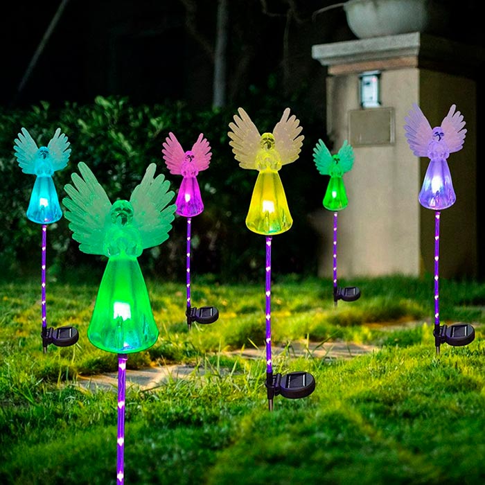 Angels, lampa solară în formă de înger - Image 6