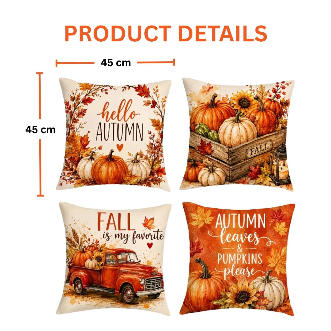 Husă pentru pernă cu tematică de toamnă, AutumnPillows - Image 6