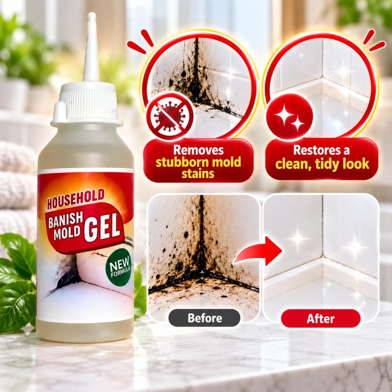Gel pentru îndepărtarea petelor de mucegai, BanishGel - Image 8