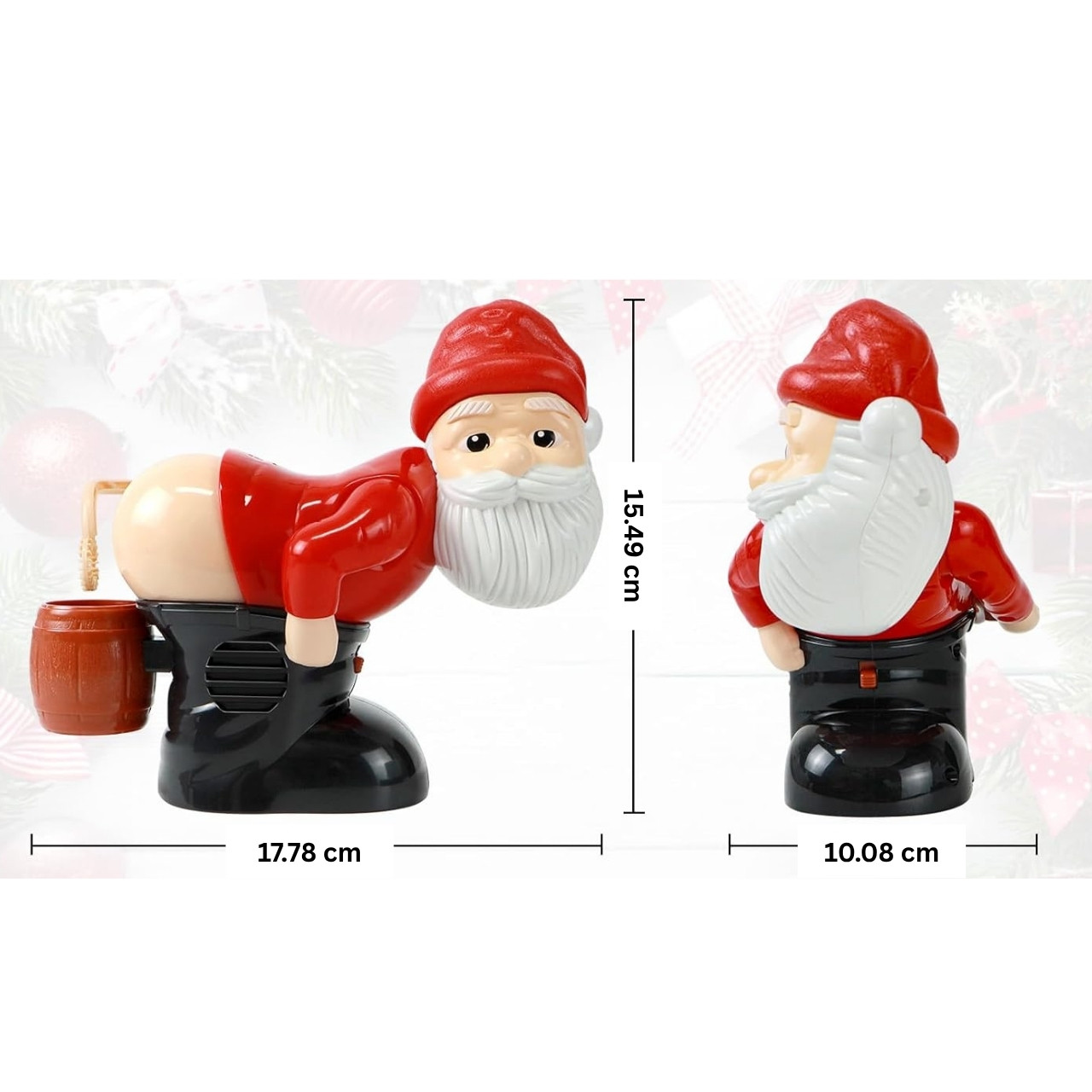 BlowSanta, jucărie cu baloane de săpun Moș Crăciun