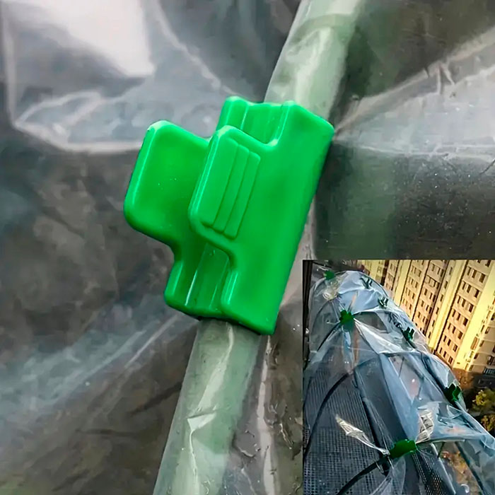 Buckles pentru fixarea foliei, vlăstarului și plaselor (30 de bucăți) - Image 8