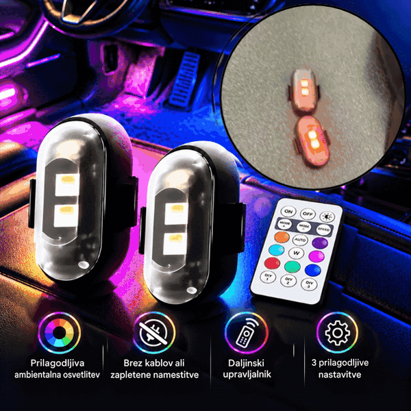 Iluminare ambientală LED pentru mașină, CarAmbient