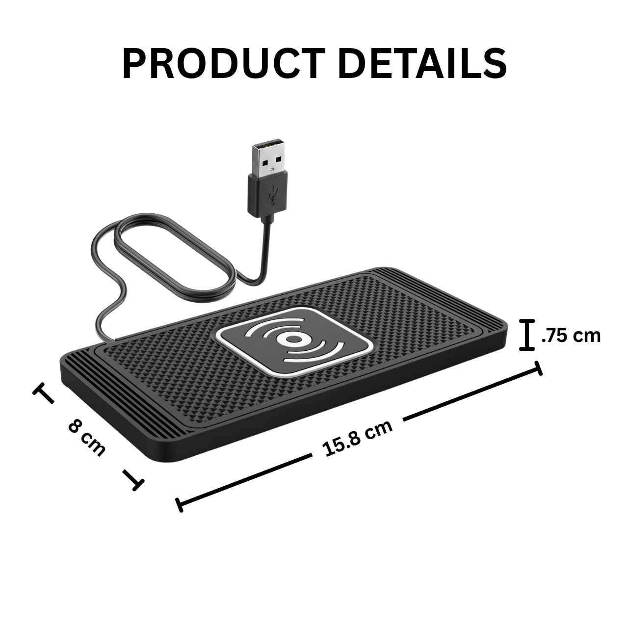 Suport de încărcare wireless pentru telefoane, CarPad - Image 2