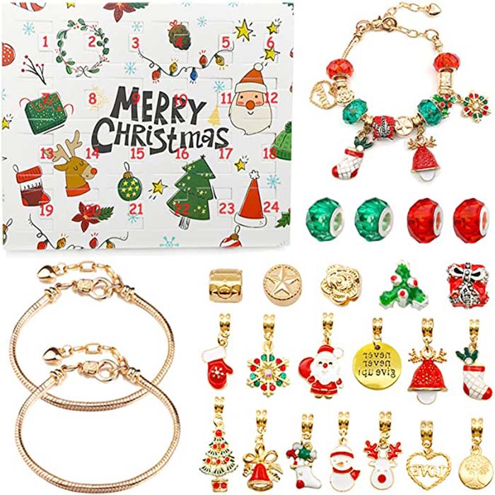 CharmsGiftSet, calendar special pentru sărbătorile de Crăciun - creeați propria brățară - Image 3