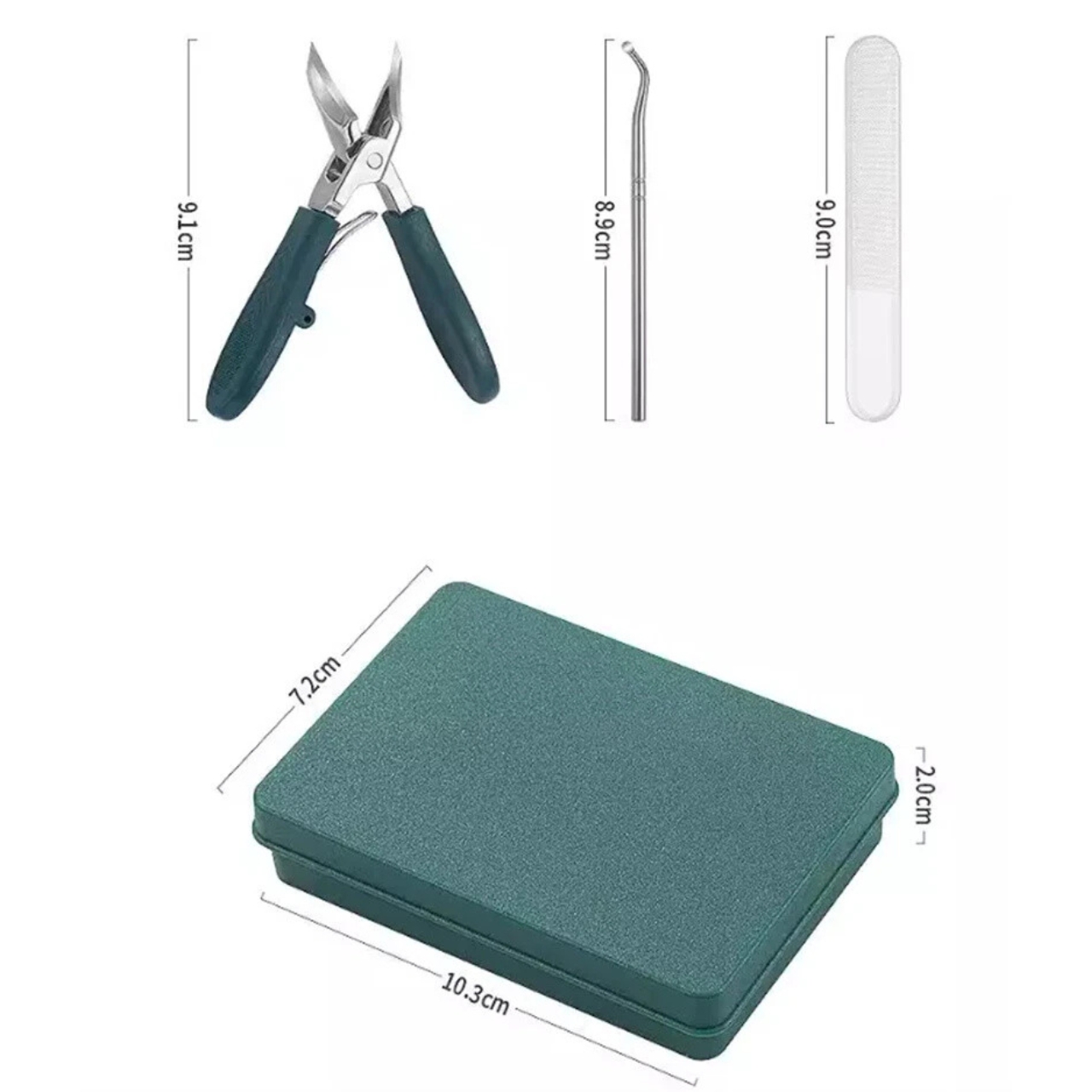 Clipper, set de îngrijire a unghiilor în 3 piese