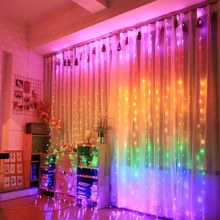 ColorfulCurtain, o perdea ușoară cu 300 de lumini LED colorate - Image 2