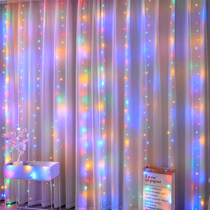 ColorfulCurtain, o perdea ușoară cu 300 de lumini LED colorate - Image 6