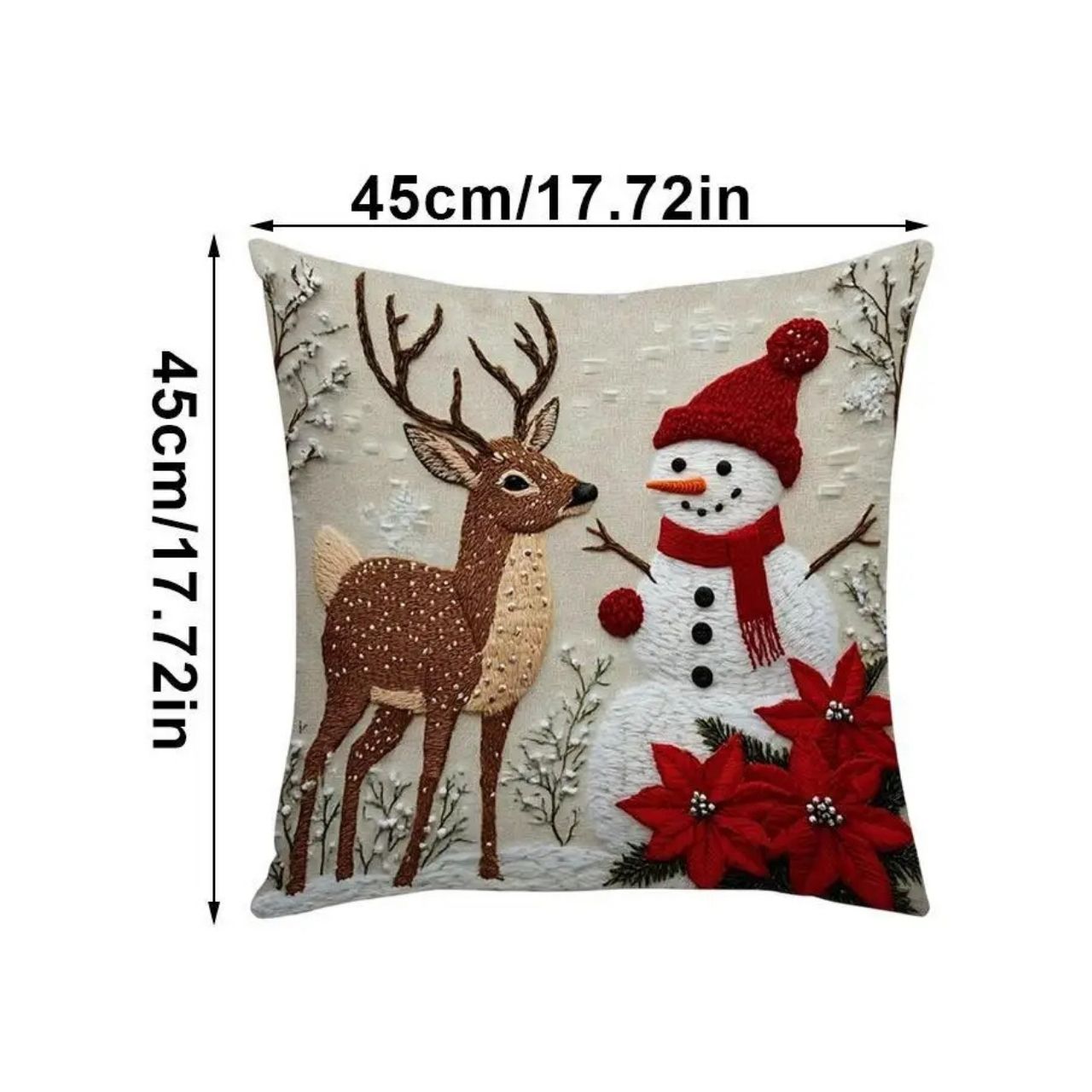 CutePillows, fețe de pernă de Crăciun (4 bucăți)
