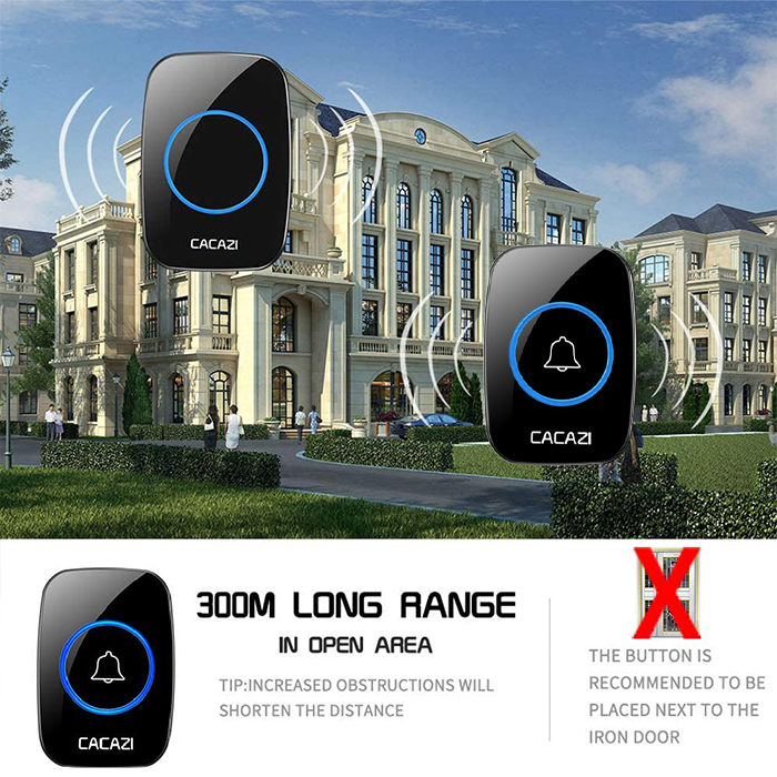 DingDong, soneria wireless puternică care se instalează fără găurire - Image 4