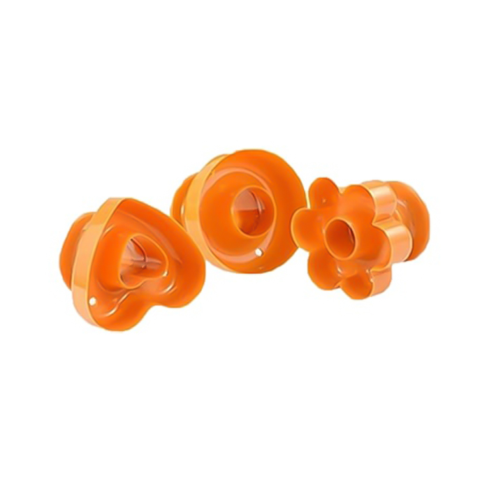 DonutModels, set de 3 forme unice pentru gogoși, fursecuri și alte dulciuri
