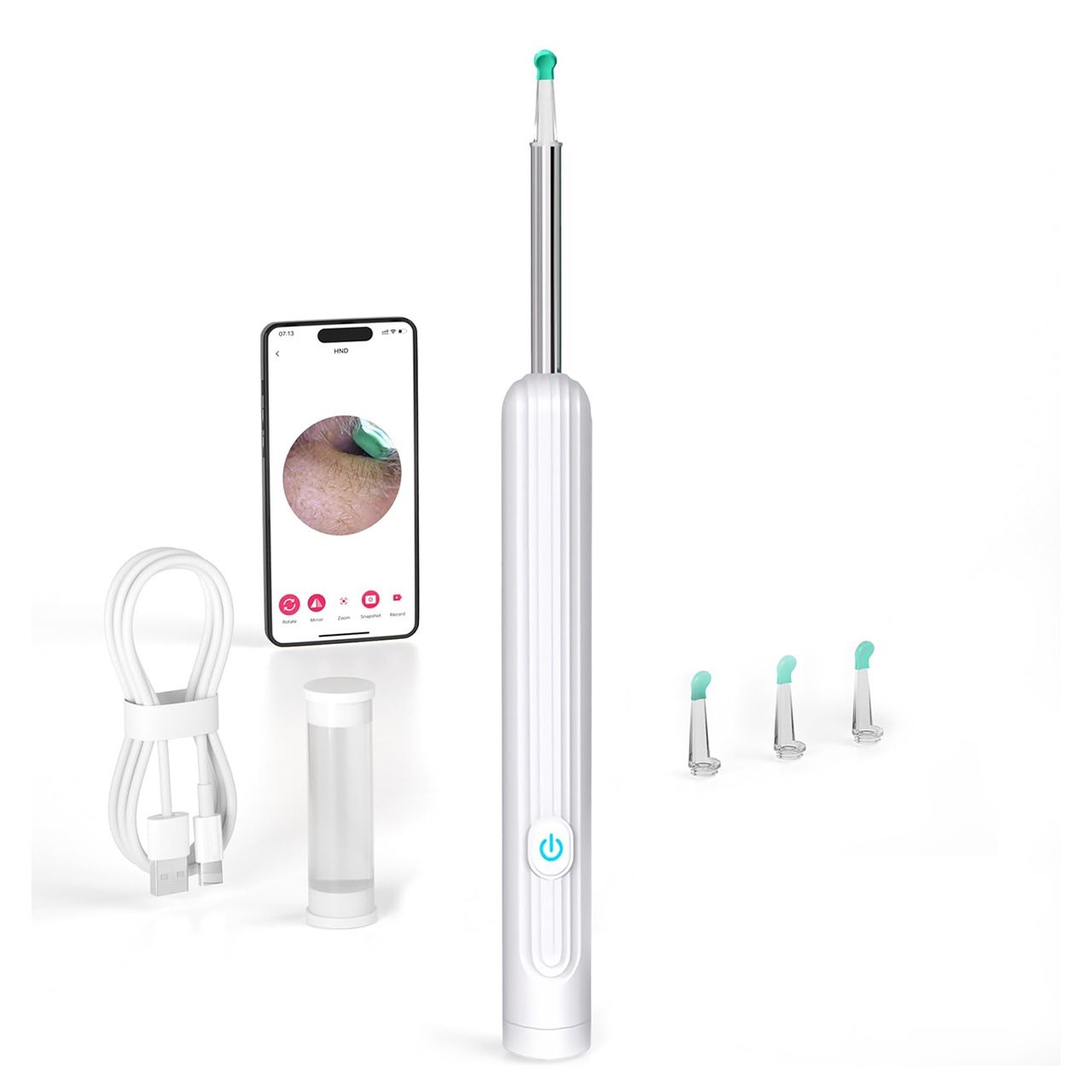 EarStick, ajutorul pentru curățarea cerumenului cu cameră