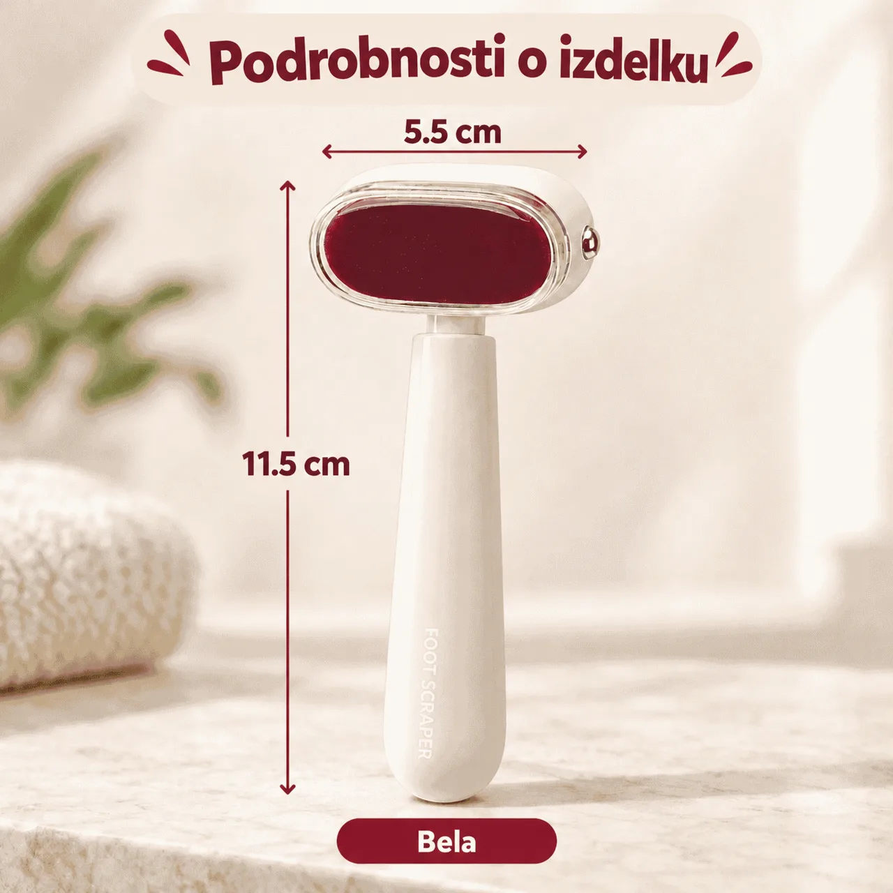 Pilă pentru picioare cu două fețe, ExfolPile - Image 3