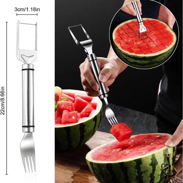 Furculiță pentru tăiat pepene verde, FruitFork - Image 6