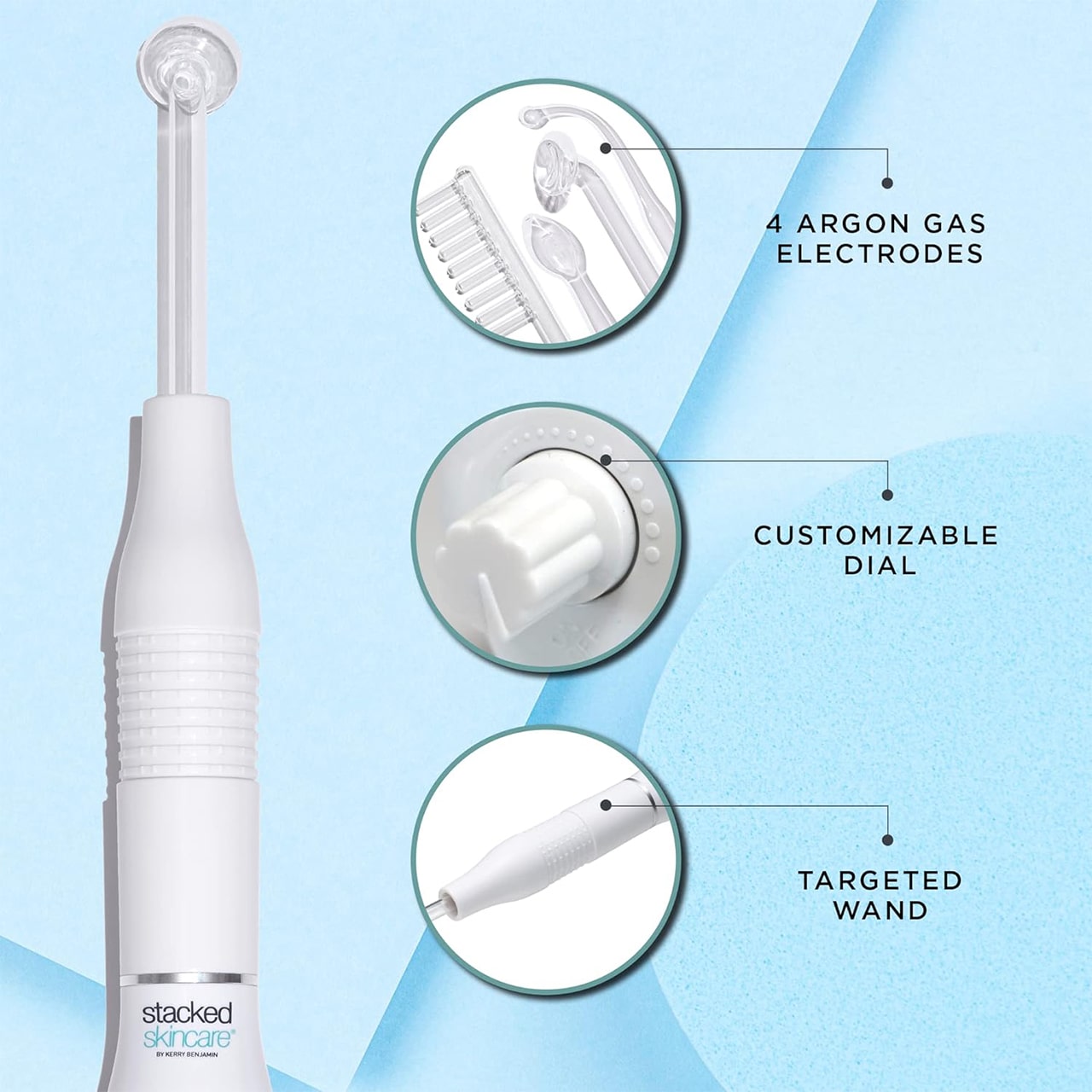 FacialGlow, wand de electroterapie pentru îngrijirea feței