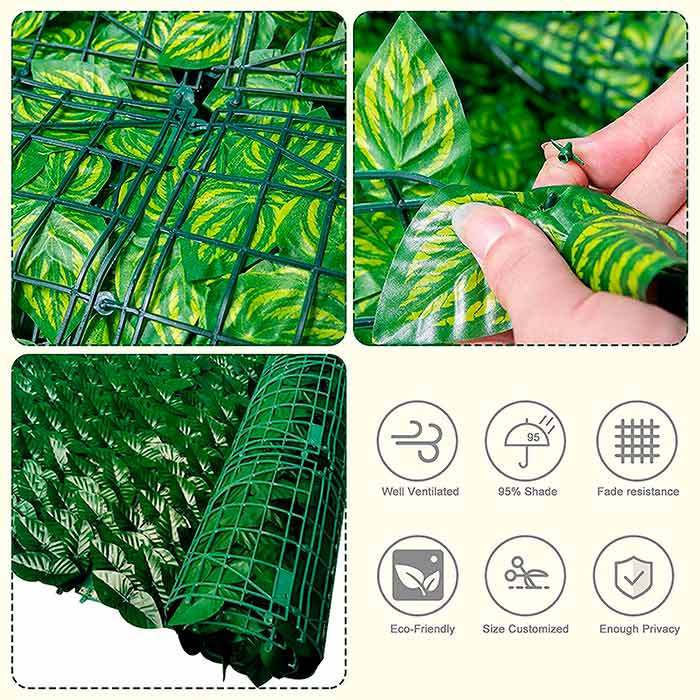 Panoul verde este un decor excelent atât pentru zonele exterioare, cât și pentru cele interioare, pe tot parcursul anului!