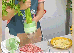 FoodProcessor, set pentru bucătărie din 5 piese pentru tocat, feliat, decojit și curățat - Image 9
