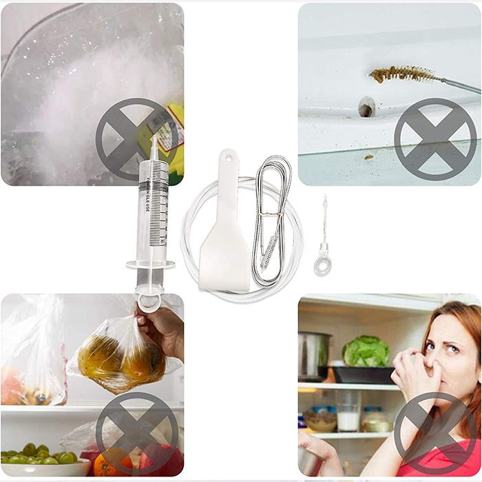 FridgeCleaner, kit pentru curățarea scurgerii frigiderului - Image 5