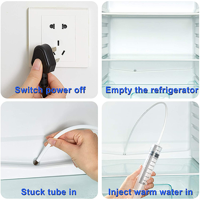 FridgeCleaner, kit pentru curățarea scurgerii frigiderului - Image 6