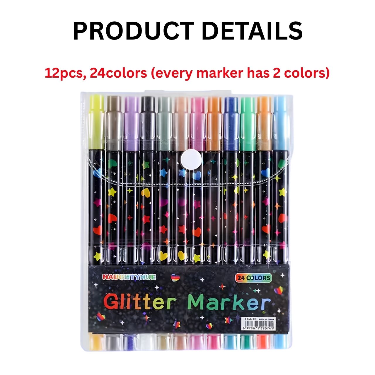 Markere cu sclipici, GlitterMarkers - Image 6