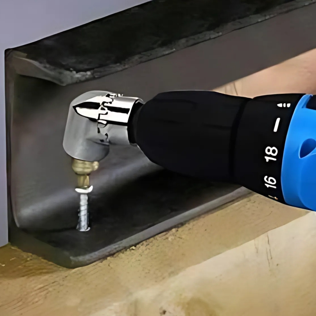 Adaptorul magnetic menține șuruburile la locul lor fără a aluneca!