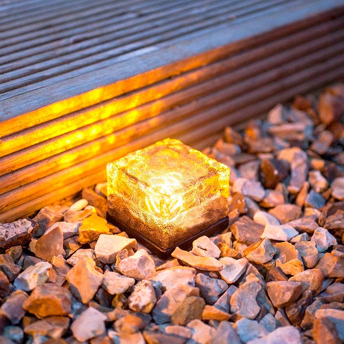 IceCubeLights, lumini solare de grădină în formă de cub (set de 2 bucăți) - Image 7