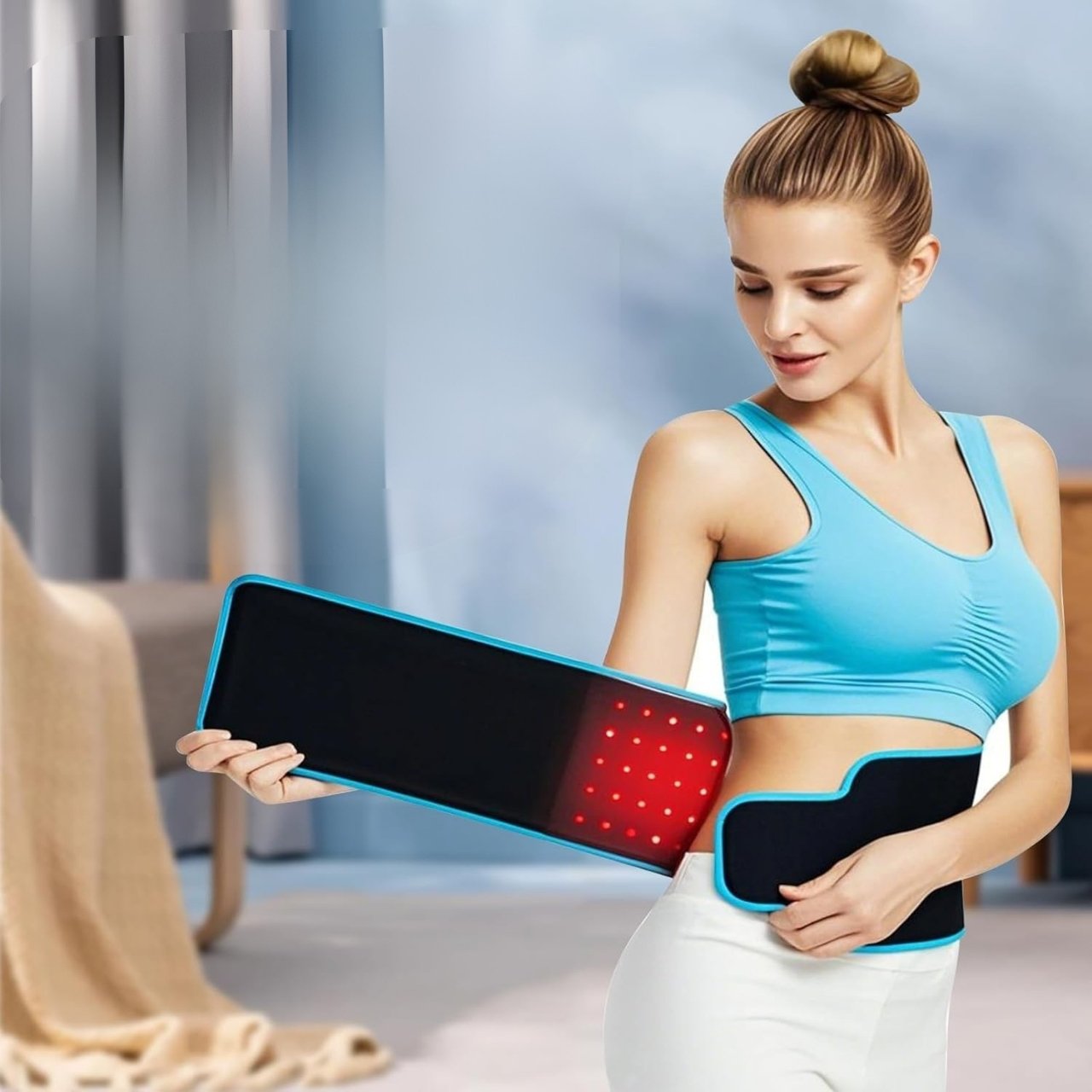 InfraBelt, o centură cu lumină roșie pentru a ajuta la tonifierea abdomenului