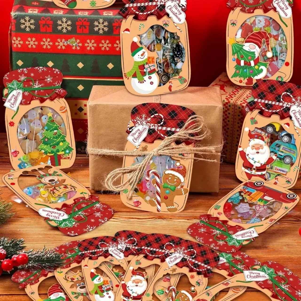JarGifts, Set de carduri cadou de Crăciun (48 buc.) - Image 6