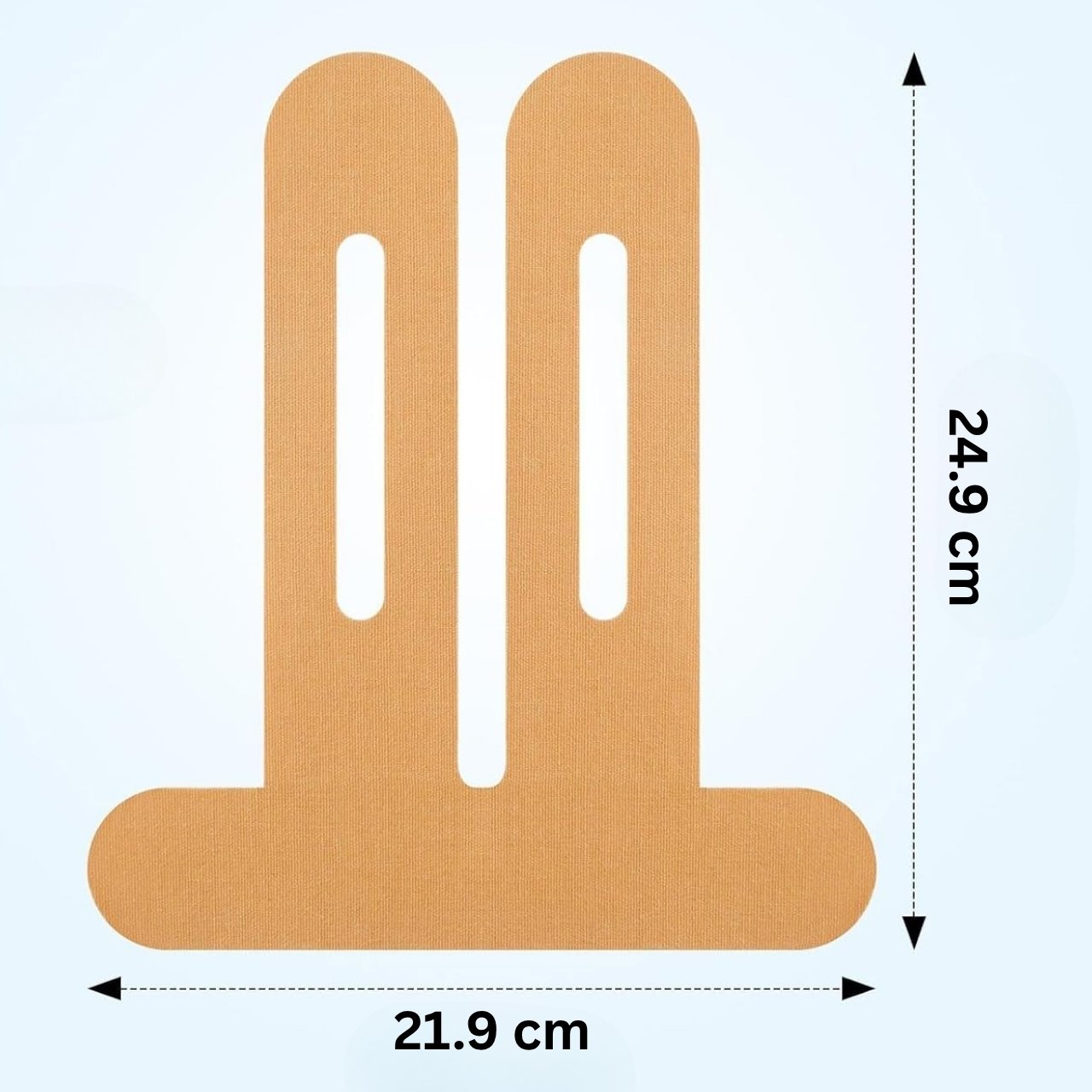KinesTape, bandă kinesiologică pentru genunchi (10 bucăți)