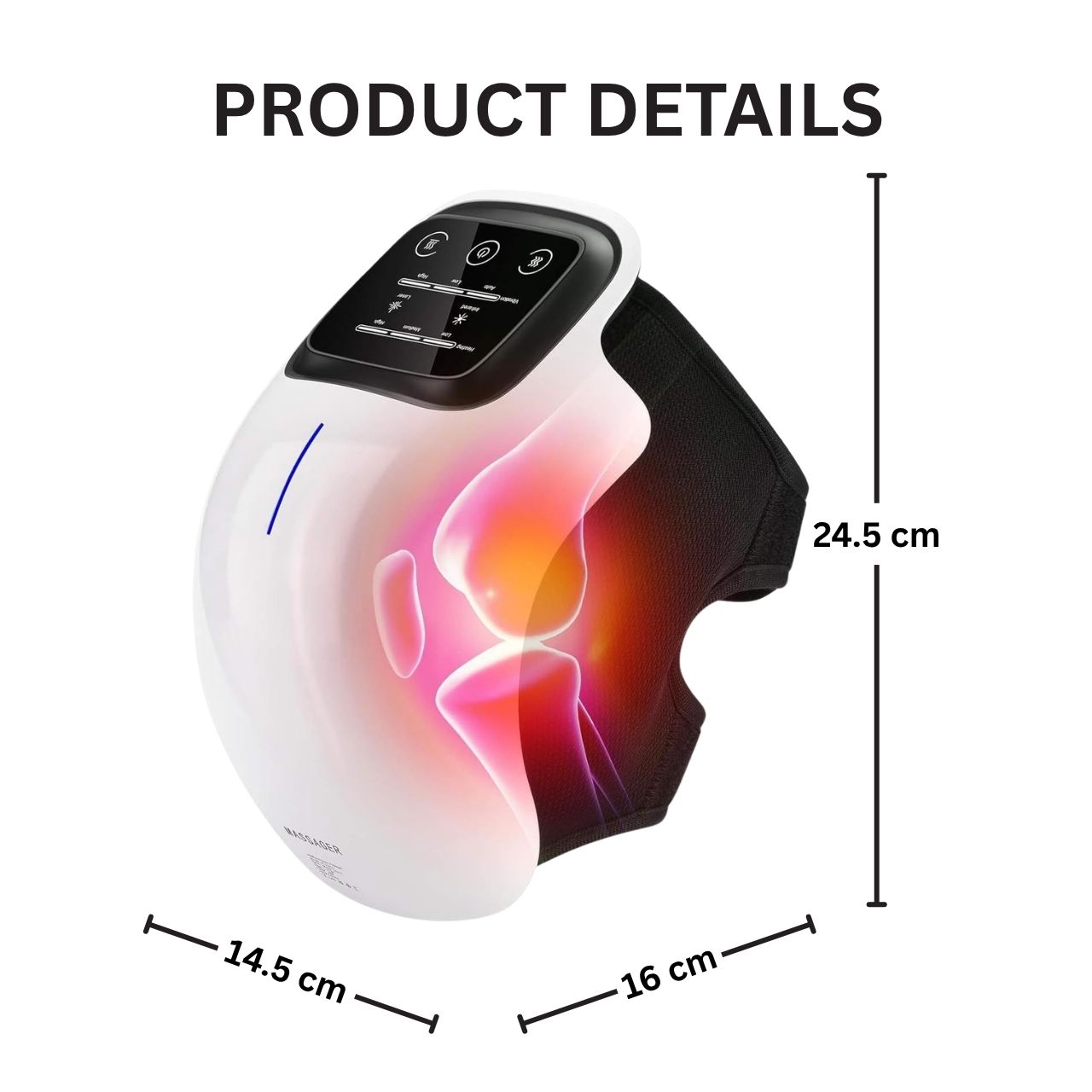 Aparat de masaj pentru genunchi, KneeMassager - Image 1