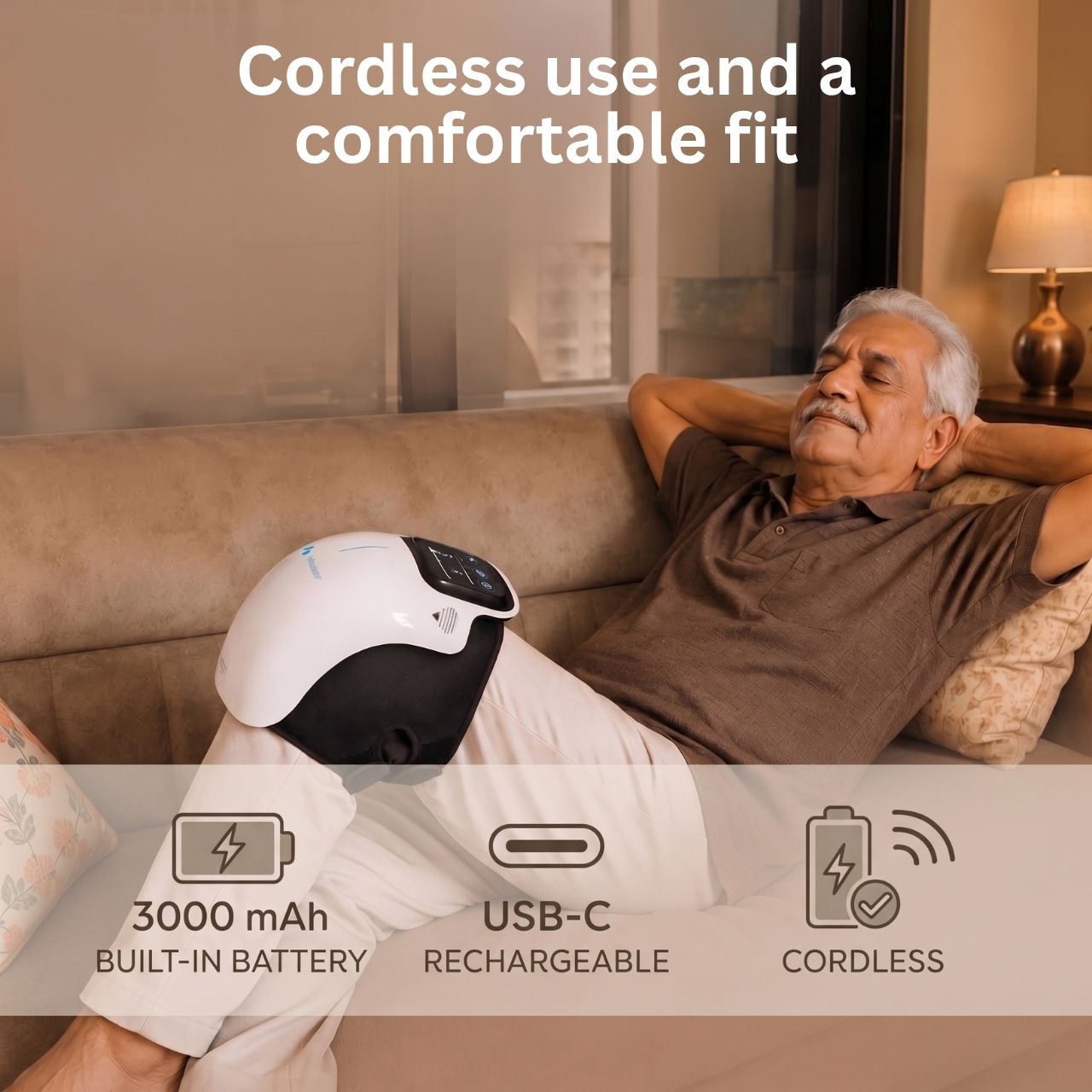 Aparat de masaj pentru genunchi, KneeMassager - Image 4