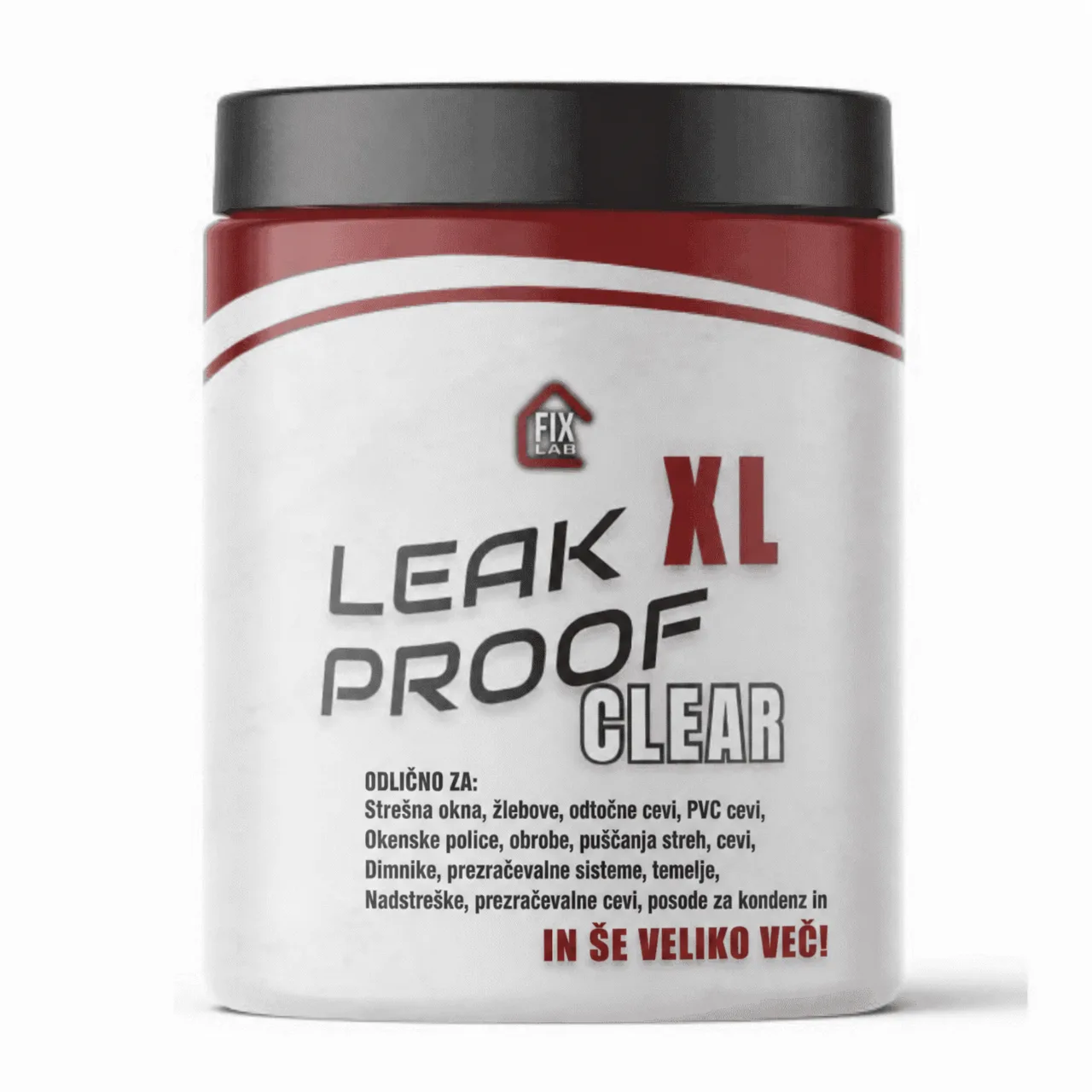 Strat transparent pentru etanșarea fisurilor, LeakProof - Image 2