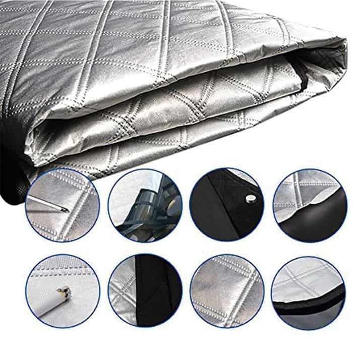 MagneticCarCover, husă de protecție cu magneți pentru parbriz - Image 8