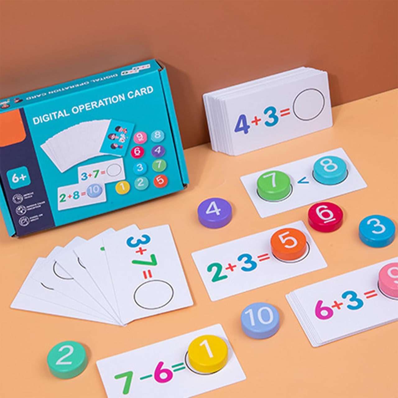 MathCards, un joc educațional pentru învățarea adunării și scăderii