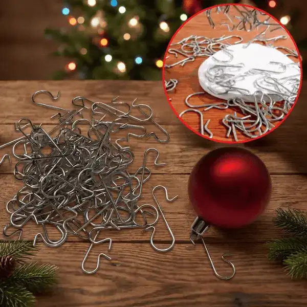 Cârlige pentru agățarea ornamentelor de Crăciun, MetalHooks - Image 1