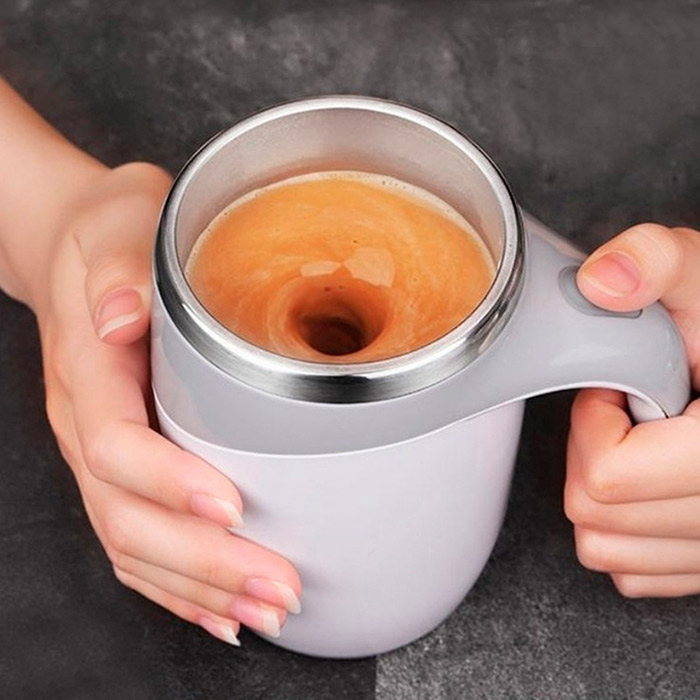 MixMug, cană termo cu buton pentru mixarea băuturilor - Image 5