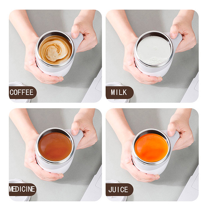 MixMug, cană termo cu buton pentru mixarea băuturilor - Image 7
