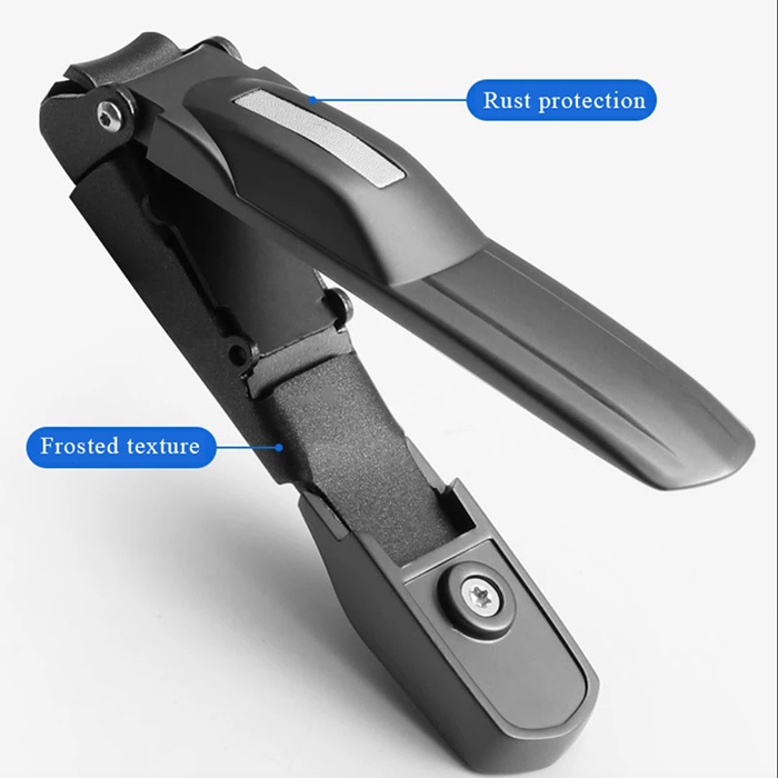 Clipul de unghii cu formă ergonomică pentru tăierea ușoară și precisă a unghiilor.
