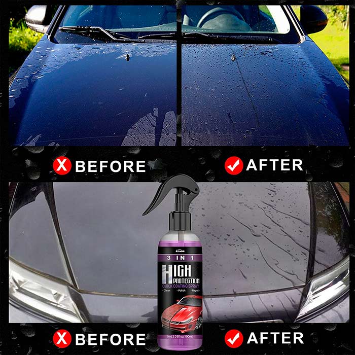 NanoSpray, spray de protecție 3 în 1 pentru mașină - Image 6