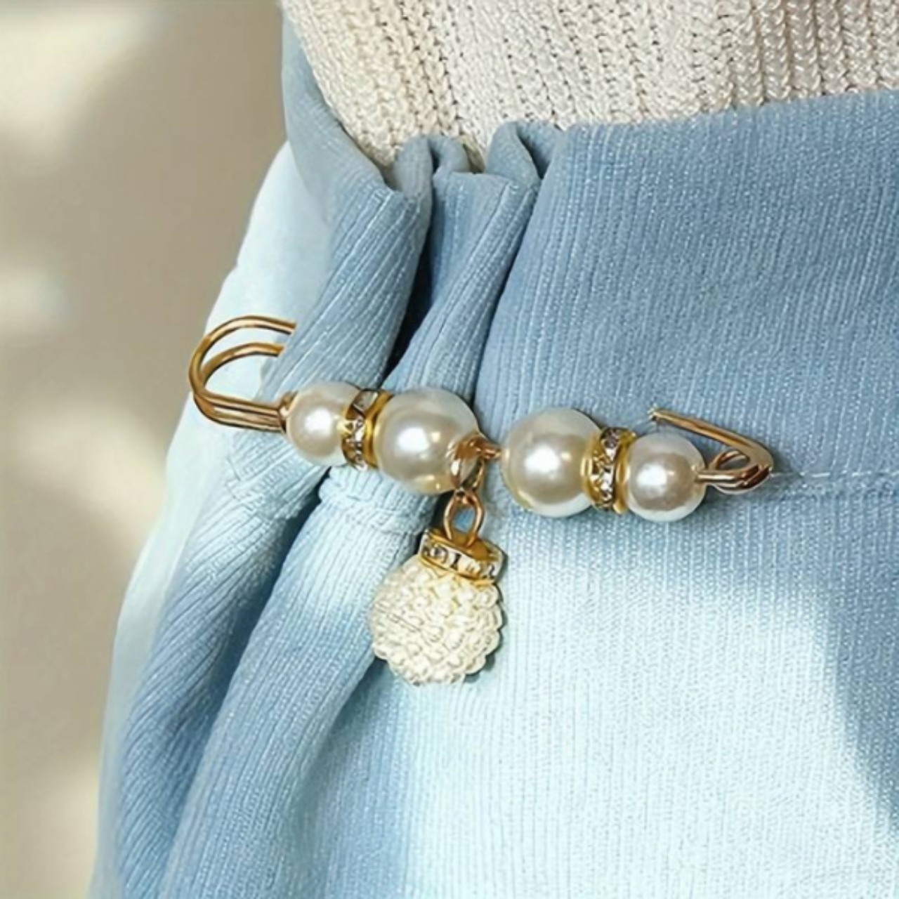 Pearls, catarame elegante pentru curea (12 bucăți) - Image 6