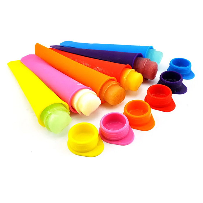 Popsy, forme de înghețată din silicon (6 bucăți)