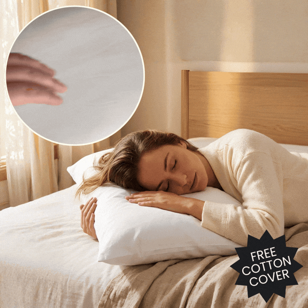 Pernă Ergonomică + Husă de Bumbac Gratuită, SetComfy - Image 1