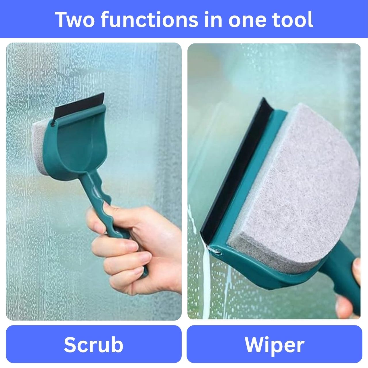 Dispozitiv de curățare cu două fețe pentru suprafețe din sticlă, SpoWiper - Image 5