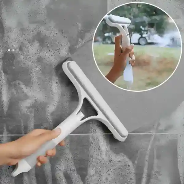 Squeegee, curățător 3în1 pentru pulverizare, burete și racletă - Image 1