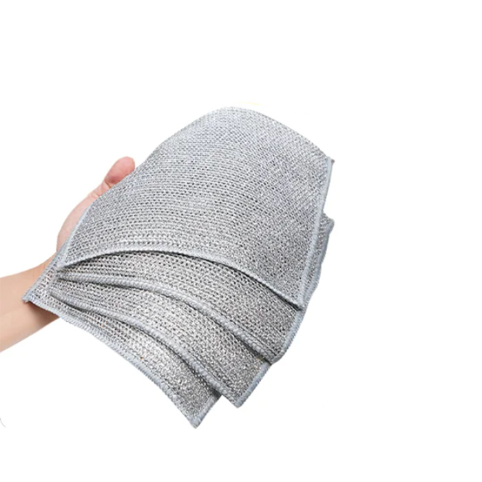 SteelCloths, ștergătoare rezistente pentru curățarea petelor persistente (4 bucăți)