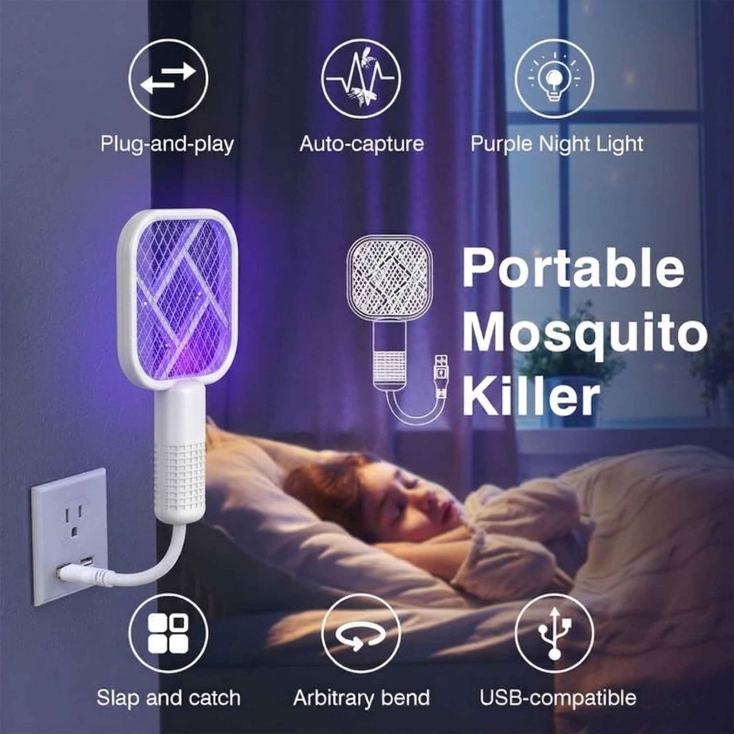 Swatter, capcana electrică pentru țânțari - Image 7