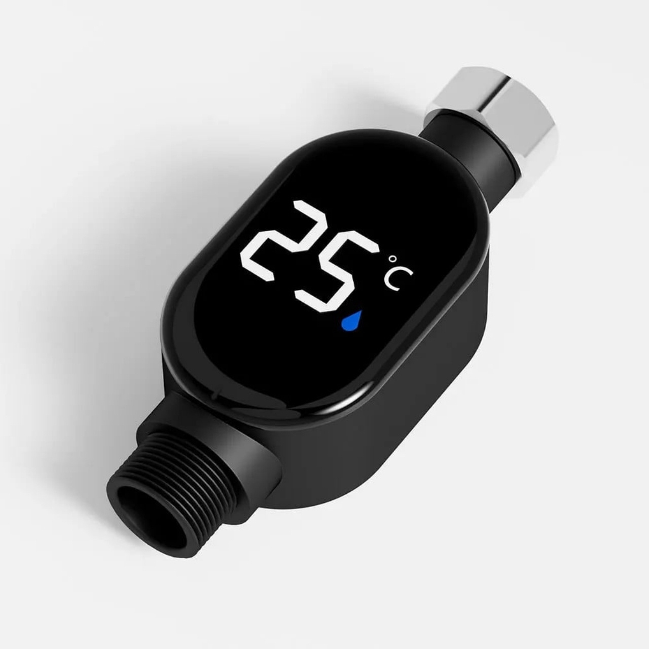 ThermFlow, termometrul inteligent cu LED pentru duș