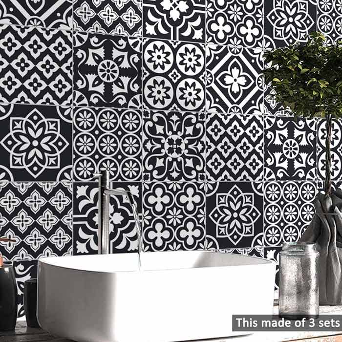 TileDecor, autocolante imitație faianță (set de 10 bucăți) - Image 4