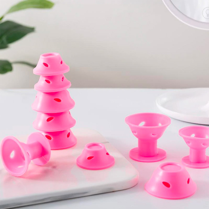 TopCurls, bigudiuri din silicon pentru bucle perfecte și de durată (set de 20 buc.) - Image 7