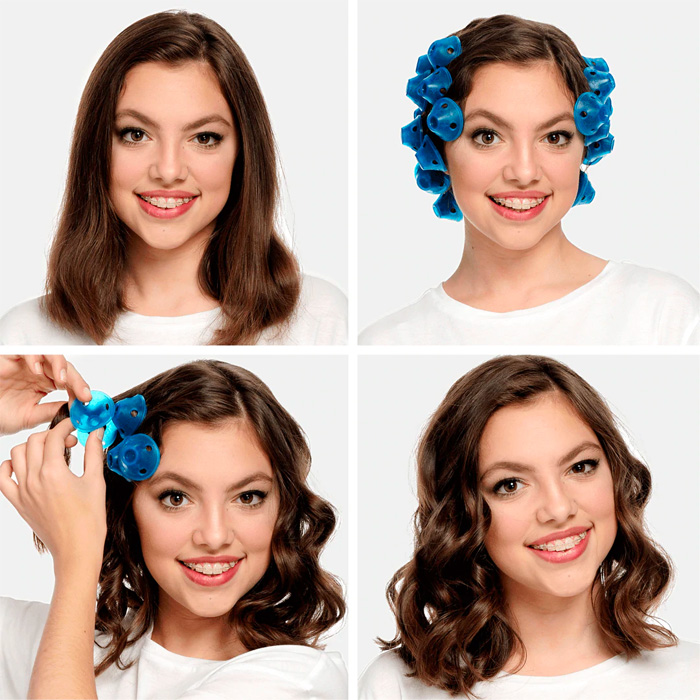 TopCurls, bigudiuri din silicon pentru bucle perfecte și de durată (set de 20 buc.) - Image 8